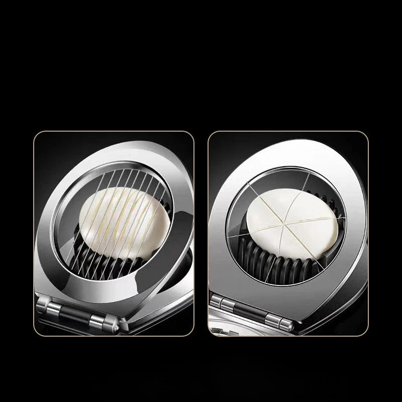 Egg Slicer Egg Slicer For Hard Boiled Eggs Egg Cutter Heavy Duty Aluminium For Egg Strawberry Mushroom Soft Fruit