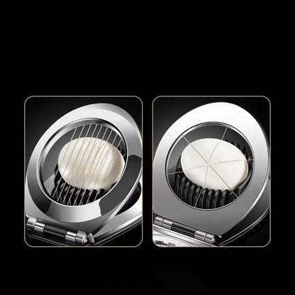 Egg Slicer Egg Slicer For Hard Boiled Eggs Egg Cutter Heavy Duty Aluminium For Egg Strawberry Mushroom Soft Fruit