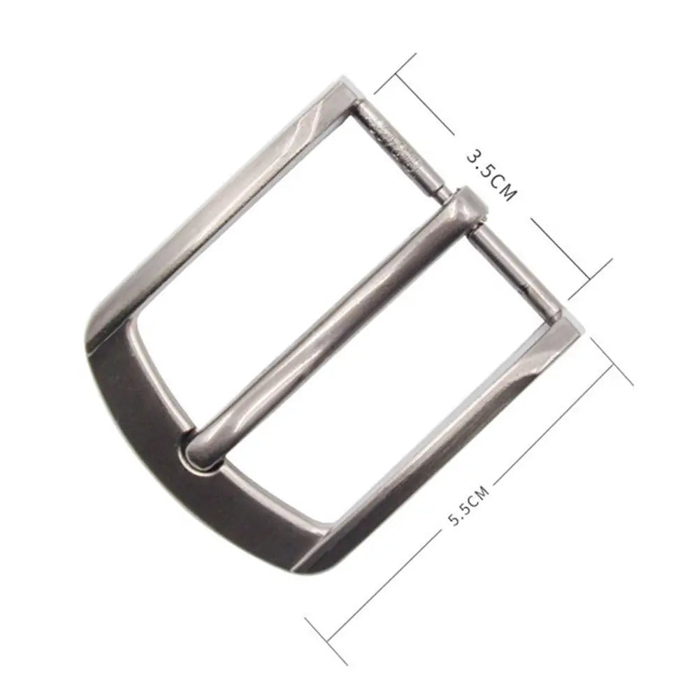 1Pcs New Men Belt Buckle Zinc Alloy Buckle Genuine Leather Buckle 2.5/3.5/4 cm Belt Head Men Fashion Apparel Accessories