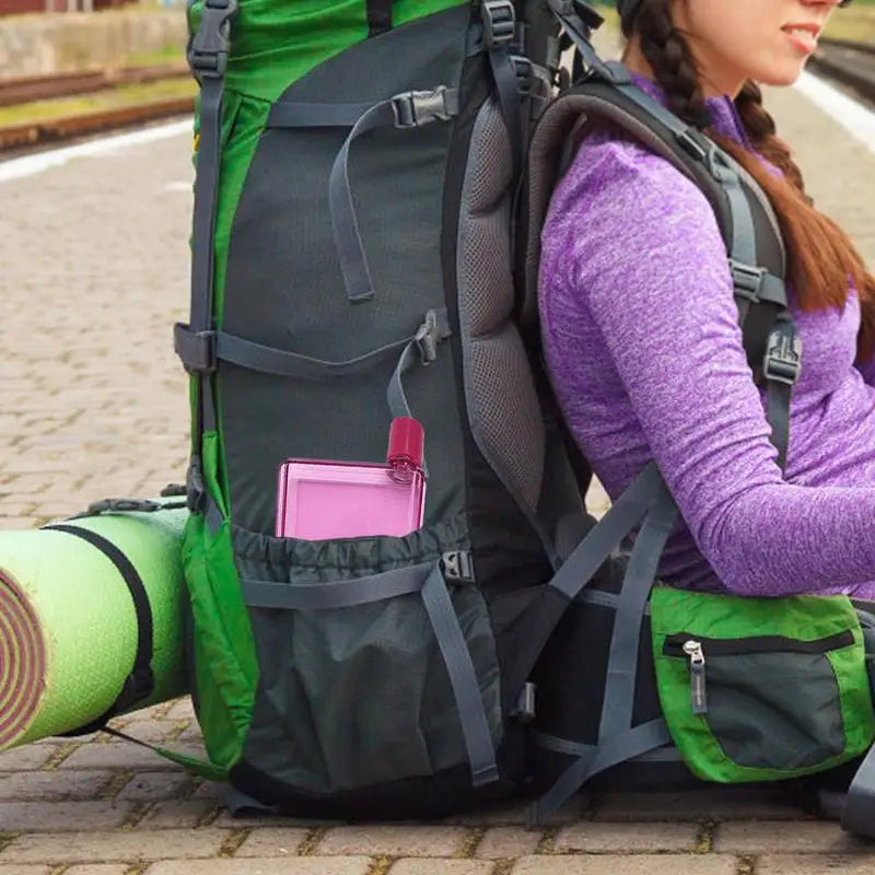 Flat Bottle Portable Stylish Drink Bottle BPA Free Water Bottle 350ml/420ml Book Drink Water Bottle For Sports Travel School