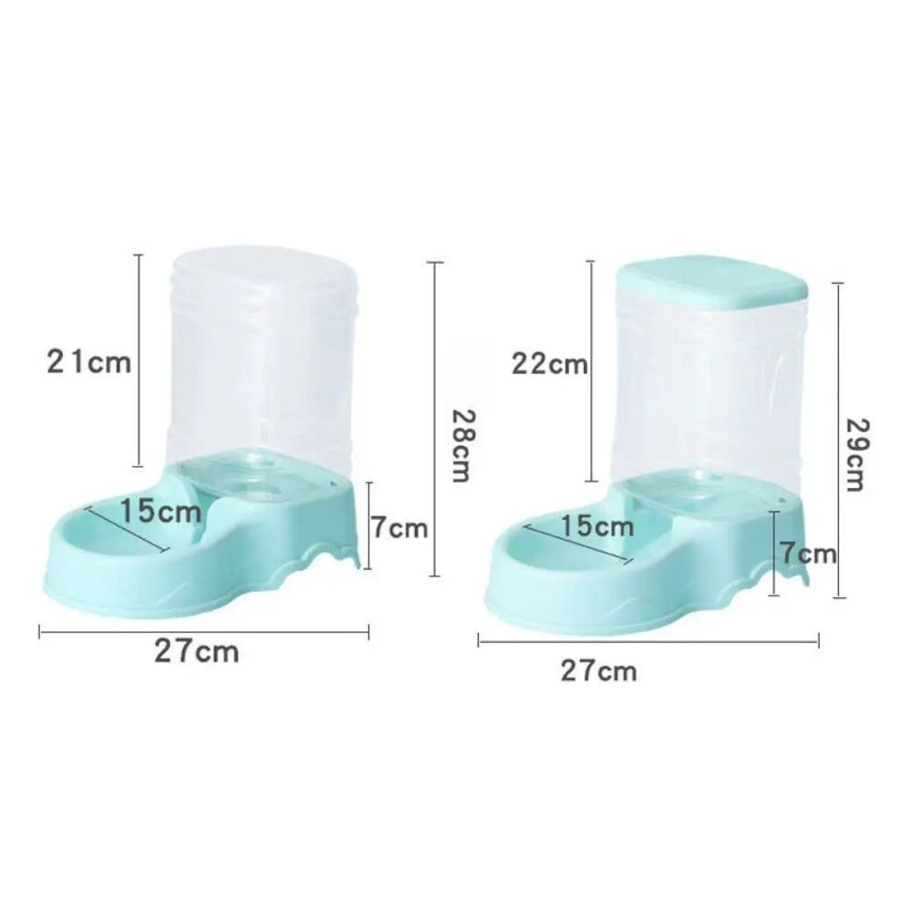 3.8L PP material Water Fountain Drink Bowl Automatic Pet Feeder Large Cat Dog Food Dispenser