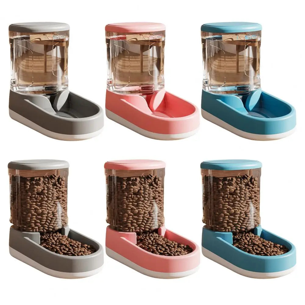 3 8L Pet Water Dispenser Pet Feeder Automatic Refill Food Bowl for Small Medium Pets Cats Dogs Pet Hydration Station