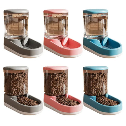 3 8L Pet Water Dispenser Pet Feeder Automatic Refill Food Bowl for Small Medium Pets Cats Dogs Pet Hydration Station