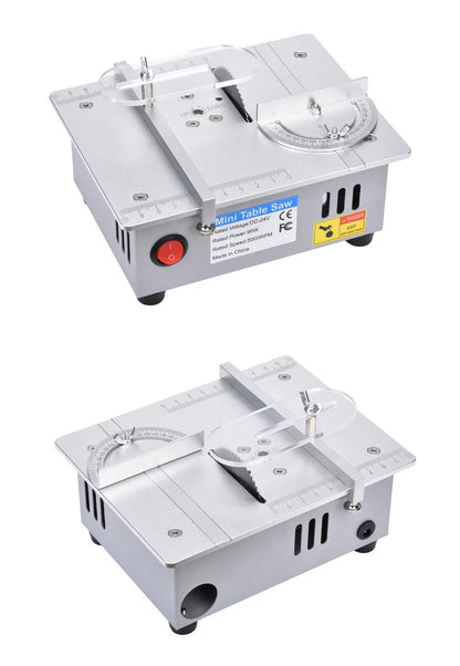 Mini Table Saw for Model Making and Crafts Compact Table Saw Benchtop Saw DIY Bench Saw Desktop Cutting Tool Hobby Saw
