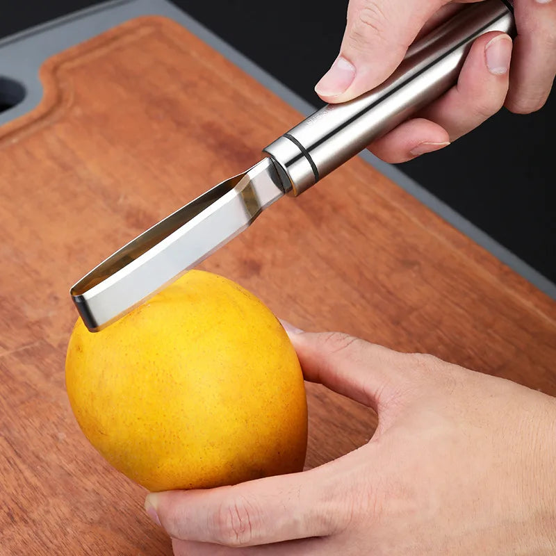 Mango Slicer peeler Mango Splitter Fruit Peeler Slicer Cutter Knife Fruit Peeling Tool Coring Diced Kitchen Gadget