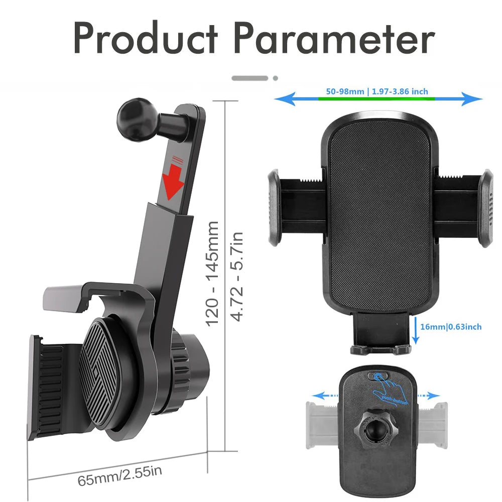 Magnet Car Mounted Display Screen Mobile Phone Holder 360 Degree Freely Rotation Foldable Mount Usded for Car Electric Vehicle