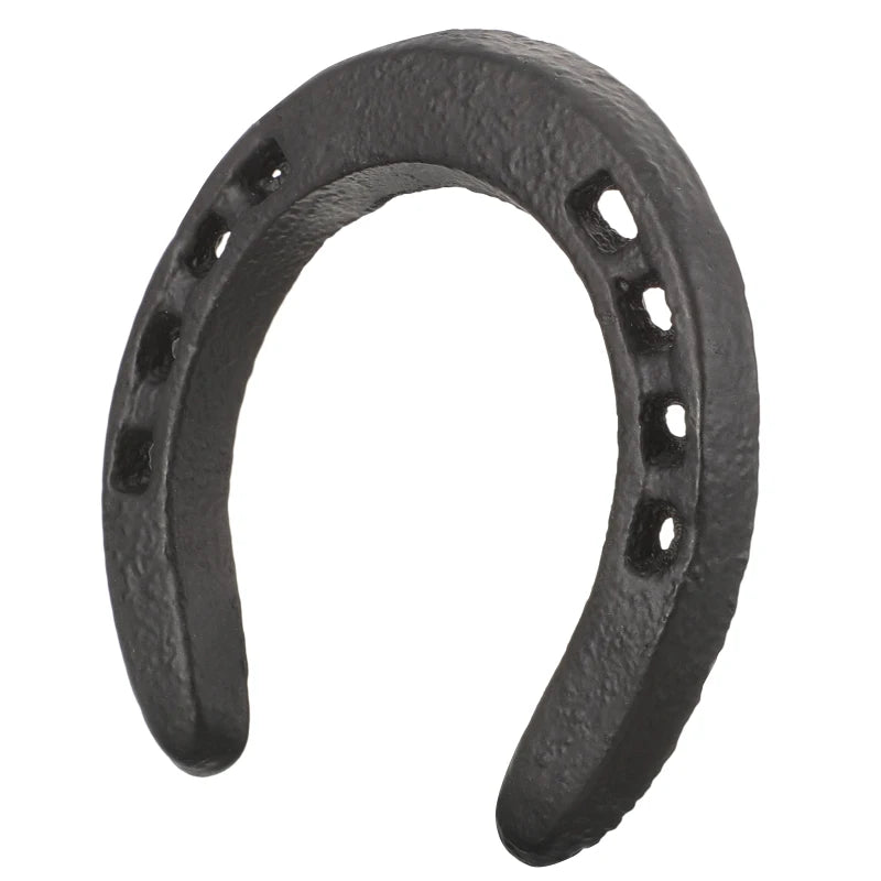 Large Decorative Horseshoes Cast Iron Horseshoe Wall Hanging Metal Wall Sculpture Horseshoe Shaped Decorations Iron Figurines