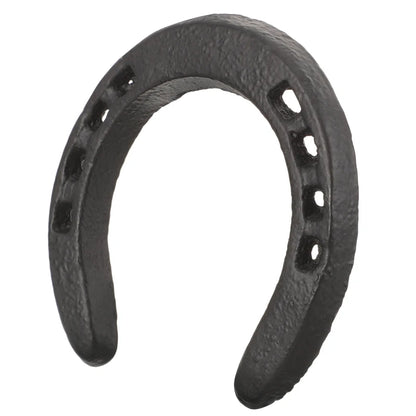 Large Decorative Horseshoes Cast Iron Horseshoe Wall Hanging Metal Wall Sculpture Horseshoe Shaped Decorations Iron Figurines