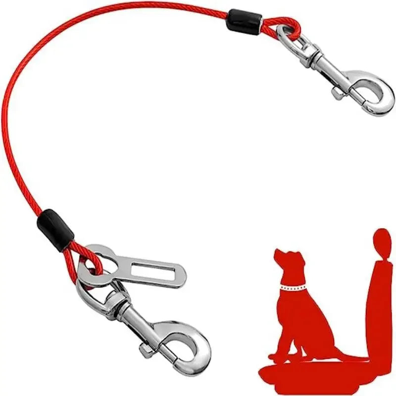 1Pc Chew-Proof Dog Car Harness Durable,Comfy & Secure Seat Belt for Small/Medium Dogs-A Pet Travel Essential