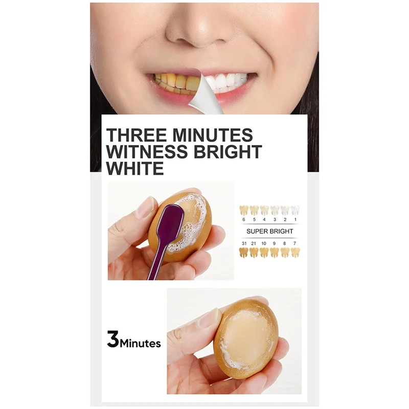 News RtopR Teeth Whitening Powder Pearl Essence Natural Dental Toothpaste Toothbrush Kit Oral Hygiene for Remove Stains Plaque