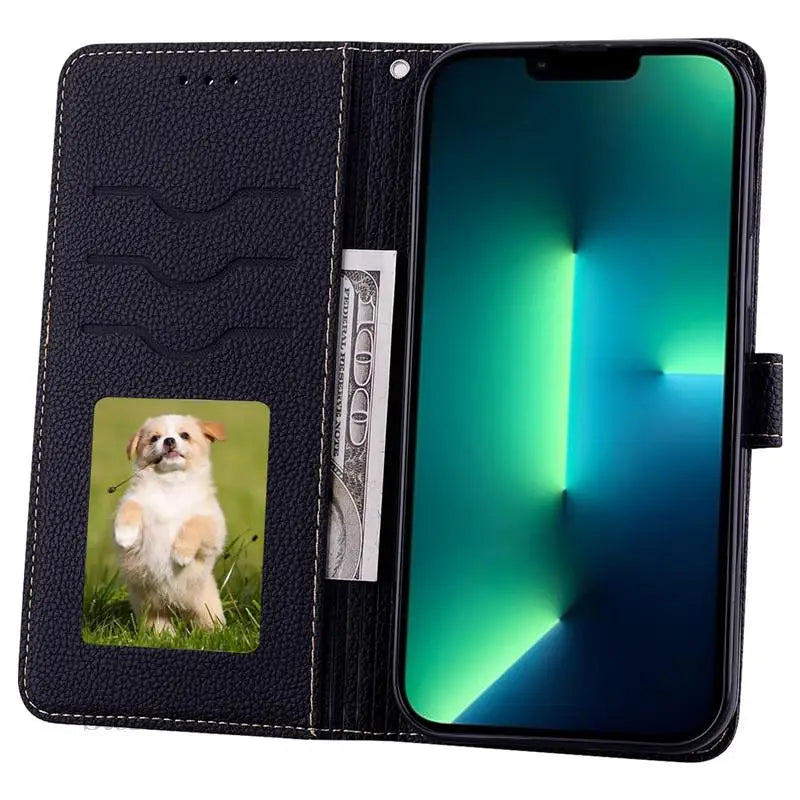 For Huawei Y6P Case Leather Wallet Flip Case For Huawei Y6p Case MED-LX9N Soft Full Cover Coque Fundas for Huawei Y6P Case