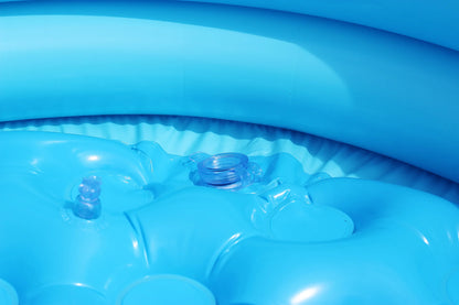 Reusable Inflatable Swimming Pool Double Layer Garden Portable Thickened For Kids Water Toys Party Round Indoor Outdoor Paddling