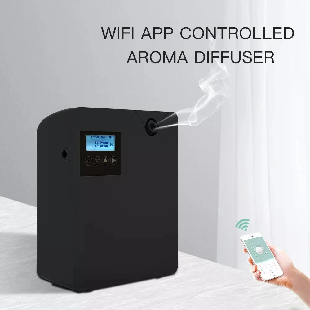 Bluetooth Smart Aroma Diffuser Hotels Air Freshener Flavoring Diffuser Coverage 300m³ Electric Smell For Home Smell Distributor