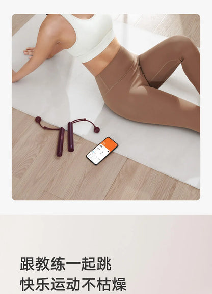 Xiaomi Mijia Smart Skipping Jump Rope XMSR-P803 Counter With Fit App Adjustable Calorie Calculation Sport Fitness Professional