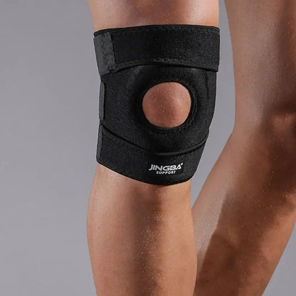 1 PCS Adjustable Compression Knee Pads Knee Support Brace Sports Workout Protective Gear Stabilizer Elastic Breathable