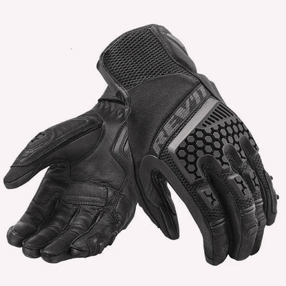 New REVIT Desert 3 PRO motorcycle riding gloves made of genuine leather, breathable, touch screen, and anti fall gloves