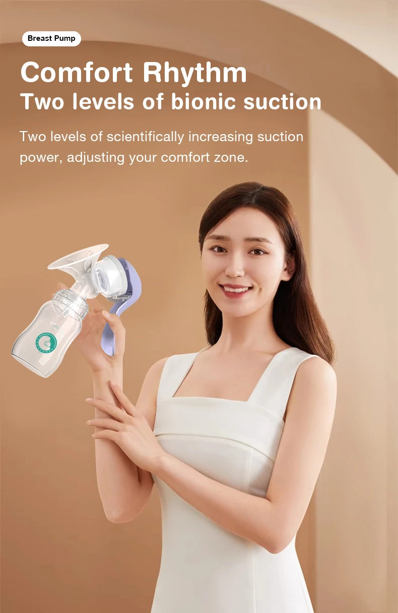 Breast Pump Baby Nipple Manual Suction Milk Pump Feeding Breasts Pumps Milk Bottle Sucking Postpartum Supplies