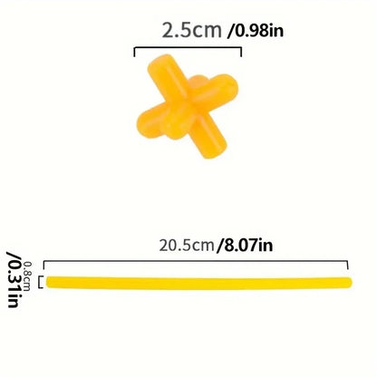 Straw Builder Toys Construction Toys Interlocking Plastic Toys, Engineering Toys, Fine Tube Building Blocks Toys