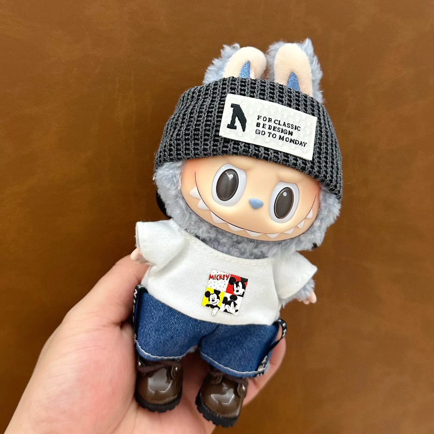 Labubu Baby Clothes 17cm Labubu Clothes Blind Box Doll Skirt Set Cute Dress Up Toy Festival Gift Birthday Gift Cute Party Gift