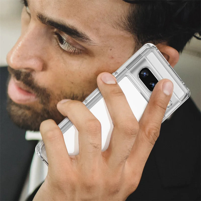 For Google Pixel 7 Case Cover Google Pixel 8 7 Pro 7A Capas Shockproof Clear Transparent Multicolour Fundas Google Pixel 7 Pro