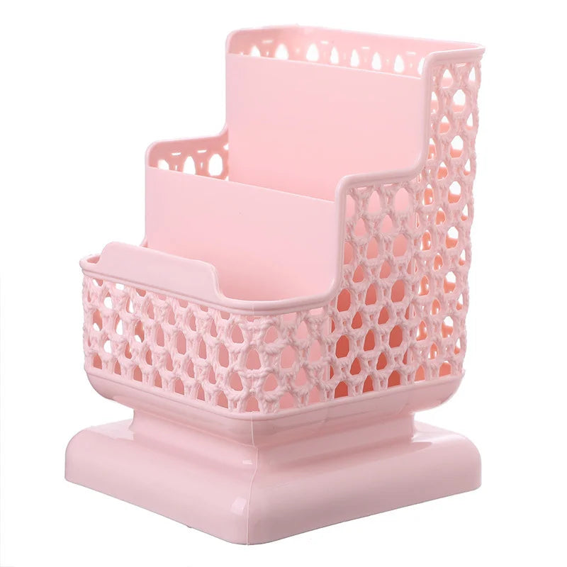 Stationery Desktop Organizer Storage Box for Pens Key Remote Control Jewelry Cosmetic Storage Home Office Stand Desktop Tidy