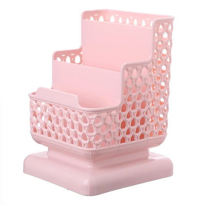Stationery Desktop Organizer Storage Box for Pens Key Remote Control Jewelry Cosmetic Storage Home Office Stand Desktop Tidy