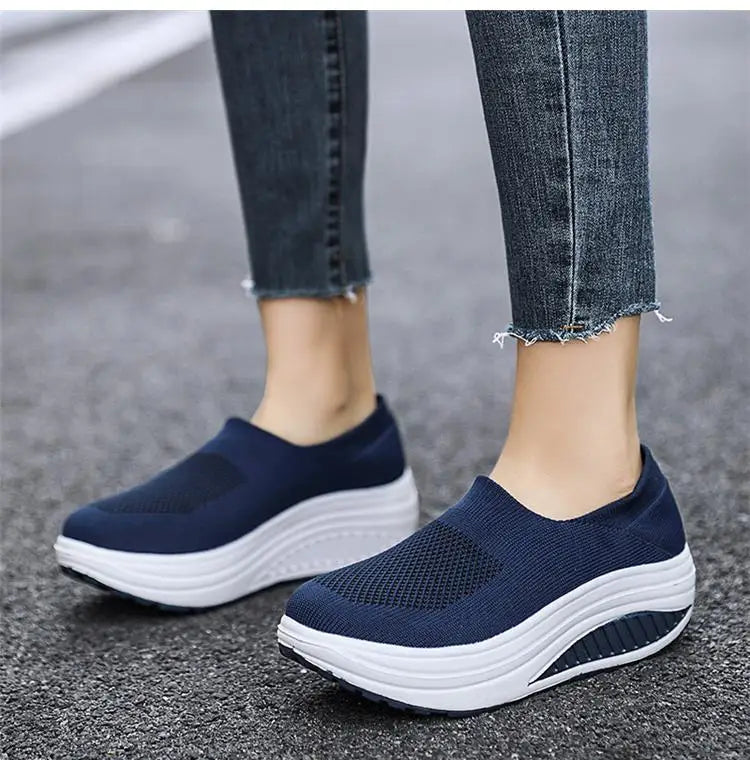 2024 Sneakers Shoes Women Footwear Platform Sneakers Trainers Shoes Ladies Loafers Chunky Sneakers Slip On Mujer Shoes Woman