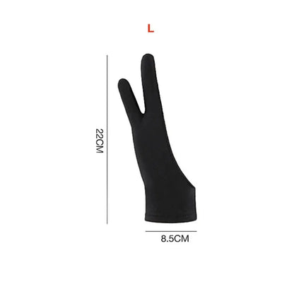 Tablet Gloves Drawing Gloves Left Hand Drawing Glove Paint Digital Graphic Tablet Glove for Drawing Glove