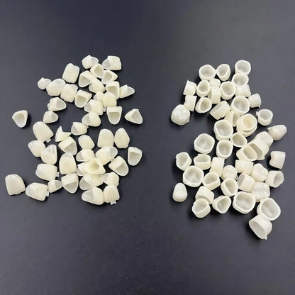 Tools 50 Pcs/Box Teeth Veneers Dentistry Tooth Whitening Dental Temporary Crown Kit Anterior Front Molar Posterior