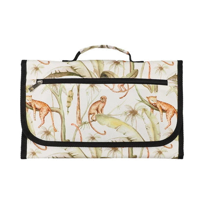 Waterproof Baby Changing Pad For Baby Girls Folding Portable Newborn Travel Diaper Mat With Wipes Pocket Baby Showers Gift