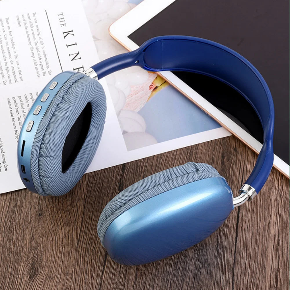 Intelligent Noise Cancelling Headset Wireless Bluetooth Headset Hi-Fi Stereo Sports Gaming Headset