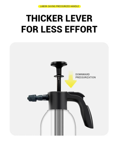 Car wash watering can Pet bath foam watering can for household car 2L spray watering can watering sprayer hand press sprayer