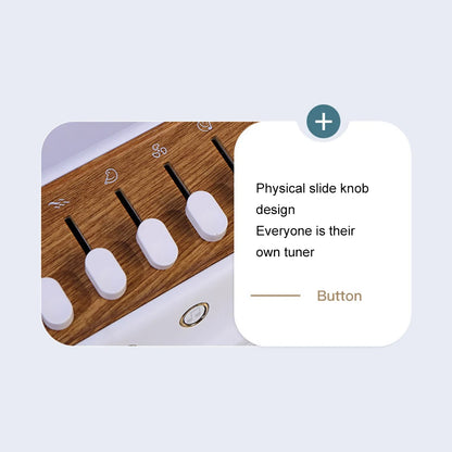 Wireless Bluetooth Speaker Noise Timed Natural Sounds Music Box Improve Sleep Rain Sea Waves Bird Thunder Relax Reduce Stress