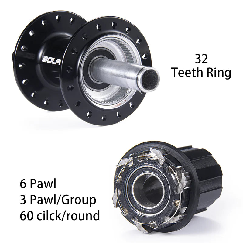 BOLANY Boost Cube Hubs 110x15 148x12 Mountain Bike Hub XD/HG/MS 32 Hole Thru Bicycle Bearing Hubs Bicycle Accessories