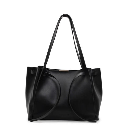 Big Shoulder Hand Commuting Bags for Women Large Capacity Drawstring Bucket Shopping Totes Top-Handle Bag 2025 Latest Handbags