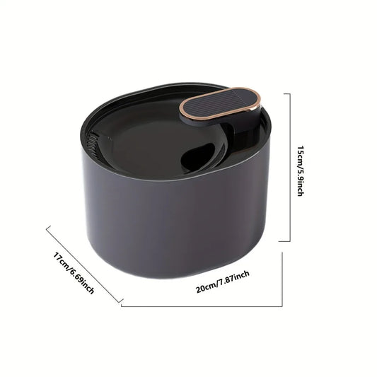 1 Silent Smart Pet Water Fountain, With Filter, Automatic Power-off, 3L Automatic Water Dispenser for Cats and Small Medium Dogs