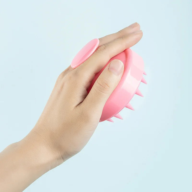 Head Cleansing and Massage Wet and Dry Scalp Massage Brush Soft Massage Cushioned Airbag Non-invasive Scalp Deep Conditioning