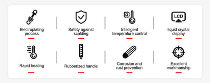 JCD 80W Electric Soldering Iron Adjustable Temperature Replaceable Soldering Iron Head Soldering Iron Pen Welding Kit 908S