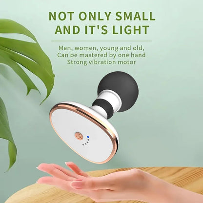 Portable fascia gun vibration massage gun for human neck, back andlimbs, deep relaxation of muscles,