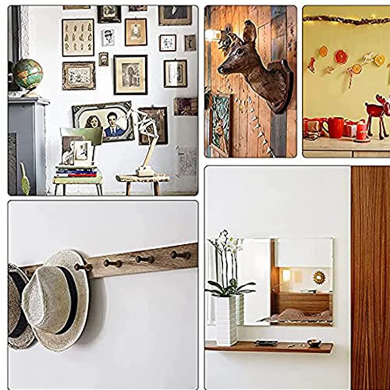 Drywall Self-Drilling Anchors With Screws, Hollow-Wall Anchor Kit With Screws, Suitable For Wall Insulation Board, Shelf-Best Se