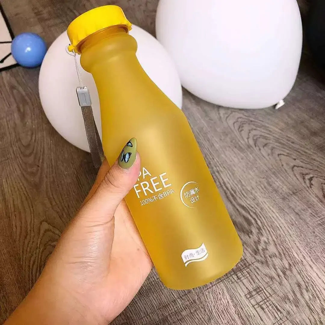 New 500ML Sport Water Bottle Anti-drop Hydro Flask for Children BPA-Free Leakproof Drinking Bottles Outdoor Travel Drinking Cups