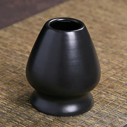 1PC Japanese Matcha Stirrer Rack Ceramic Tea Holder Matcha Chasen Rack Bamboo Matcha Whisk Stand Home Tea Maker Matcha Tools