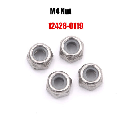 12428 Original Parts 0090-0129 Wltoys 12427 12423 RC Car Spare Part Bearing/Screw/Differential/Servo/Nut/Motor/USB Charger/Light