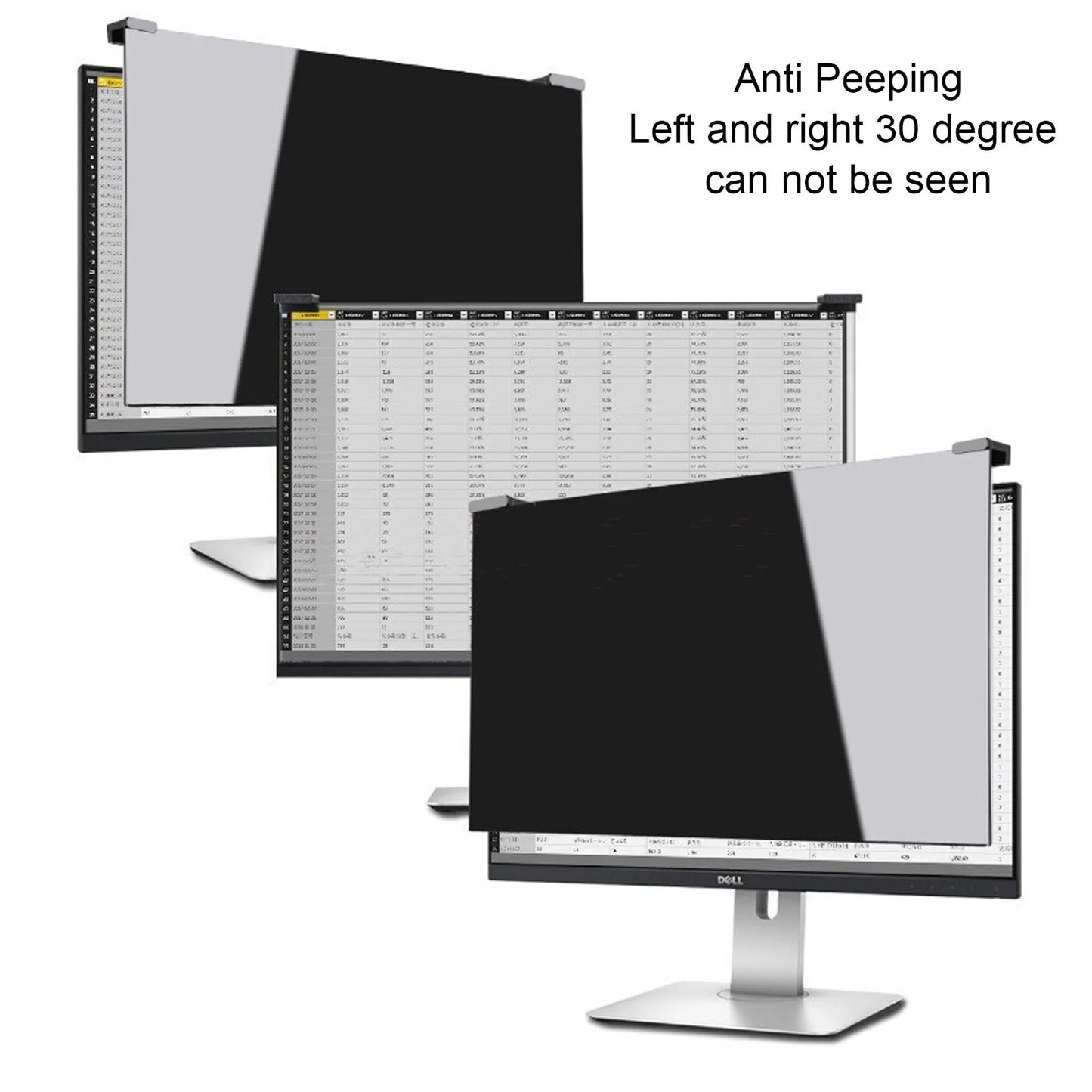 Prevent Blue Light Screen Protector High Light Transmittance Acrylic UV Blocking Computer Screen Privacy Filter for 13.3in PC