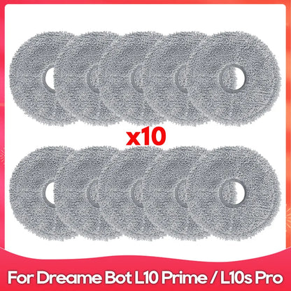 Compatible For ( Dreame L10 Prime, RLL11GC, L10S Pro, L10 Pro, Xiaomi S10+ ) Roller Side Brush Filter Mop Accessory Part