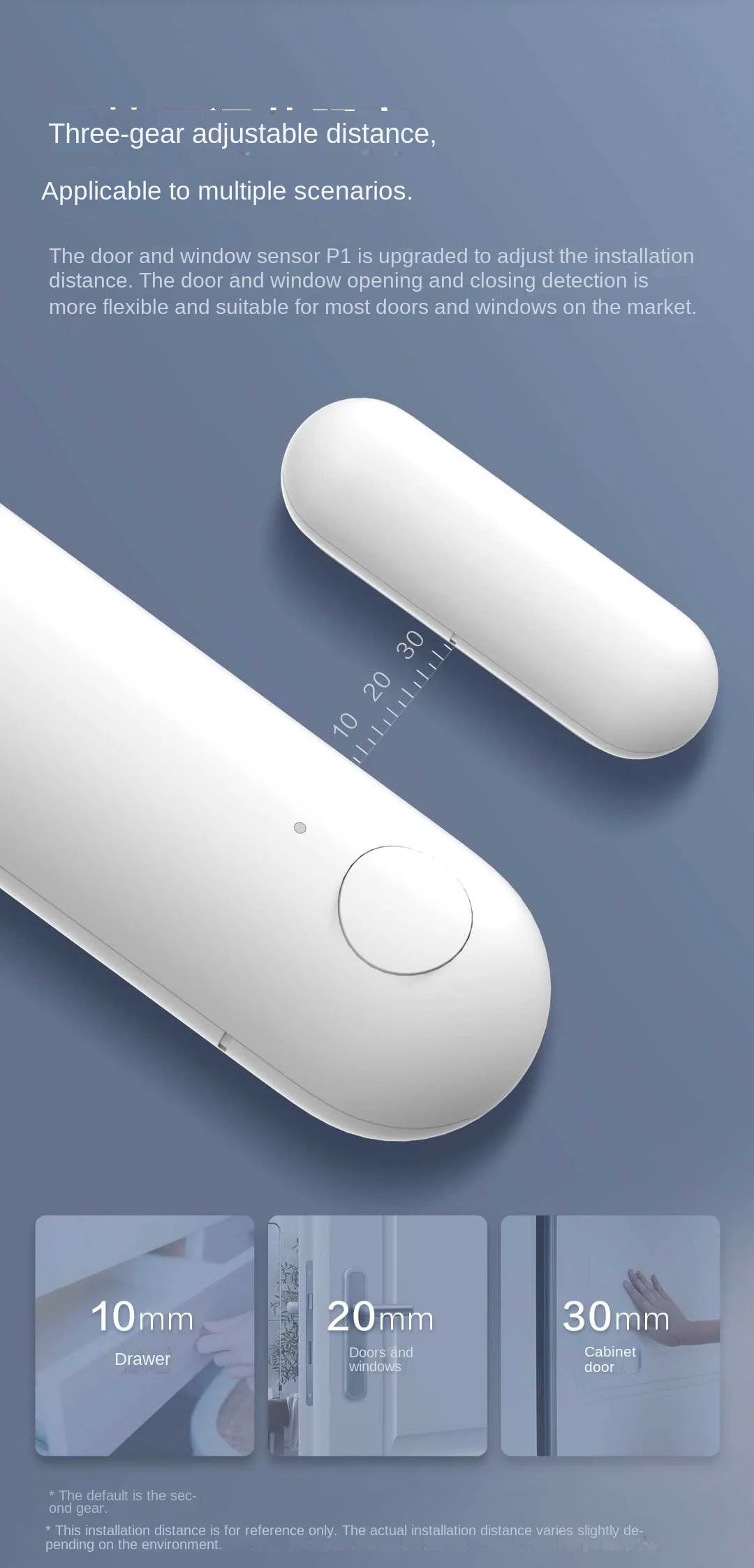 Newest Aqara Door Window Sensor P1 Zigbee 3.0 Remotely View Intelligent Linkage Smart home Devices Work With APP Homekit