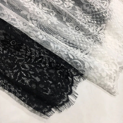 Transparent Sexy Lace Mesh Skirt Elastic High Waist Black White Tulle  Mini Skirts Womens Skirt  Korean Fashion