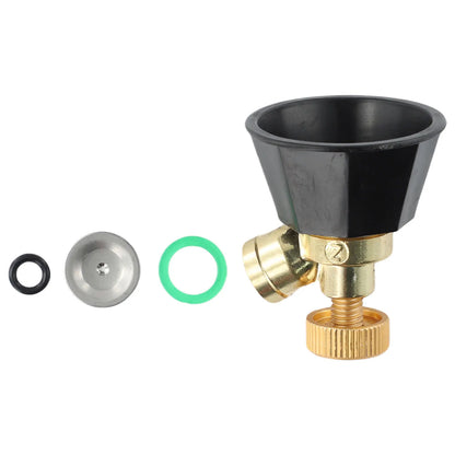 Agricultural Atomization Nozzle Alloy Adjustable Black Agricultural Sprinkler Head Garden Sprayers