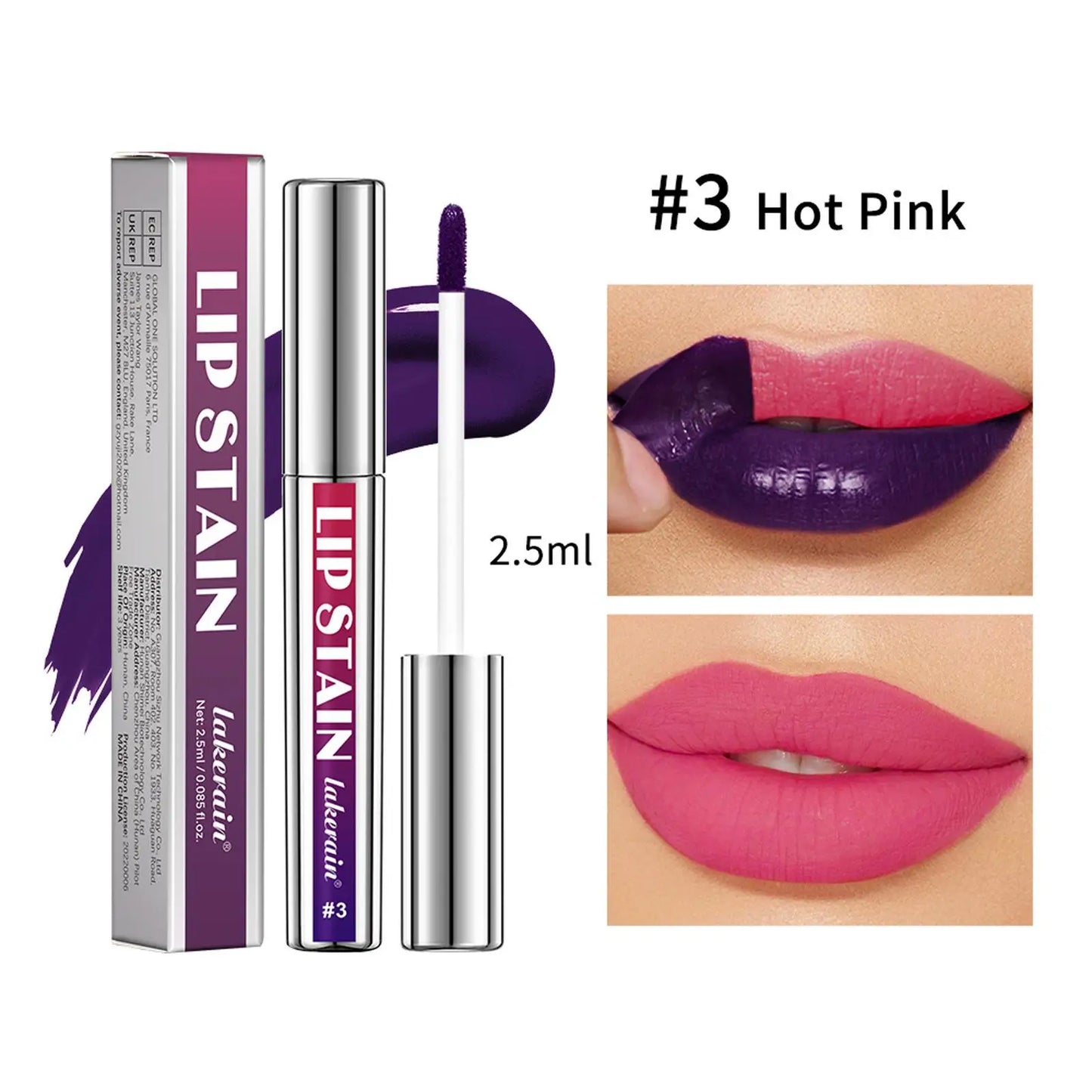 Peel Off Lip Stain Reveal Long Lasting Waterproof Pink Lip Tint Transfer Proof Non Stick Cup Natural Lip Stain Women's Cosmetics