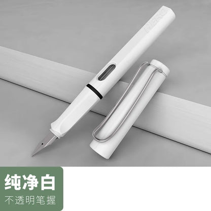 1PC 0.5mm Clear Pointed Writing Practice Pen Student Standing Pen Stationery Student Supplies Pen and Ink Student Supplies